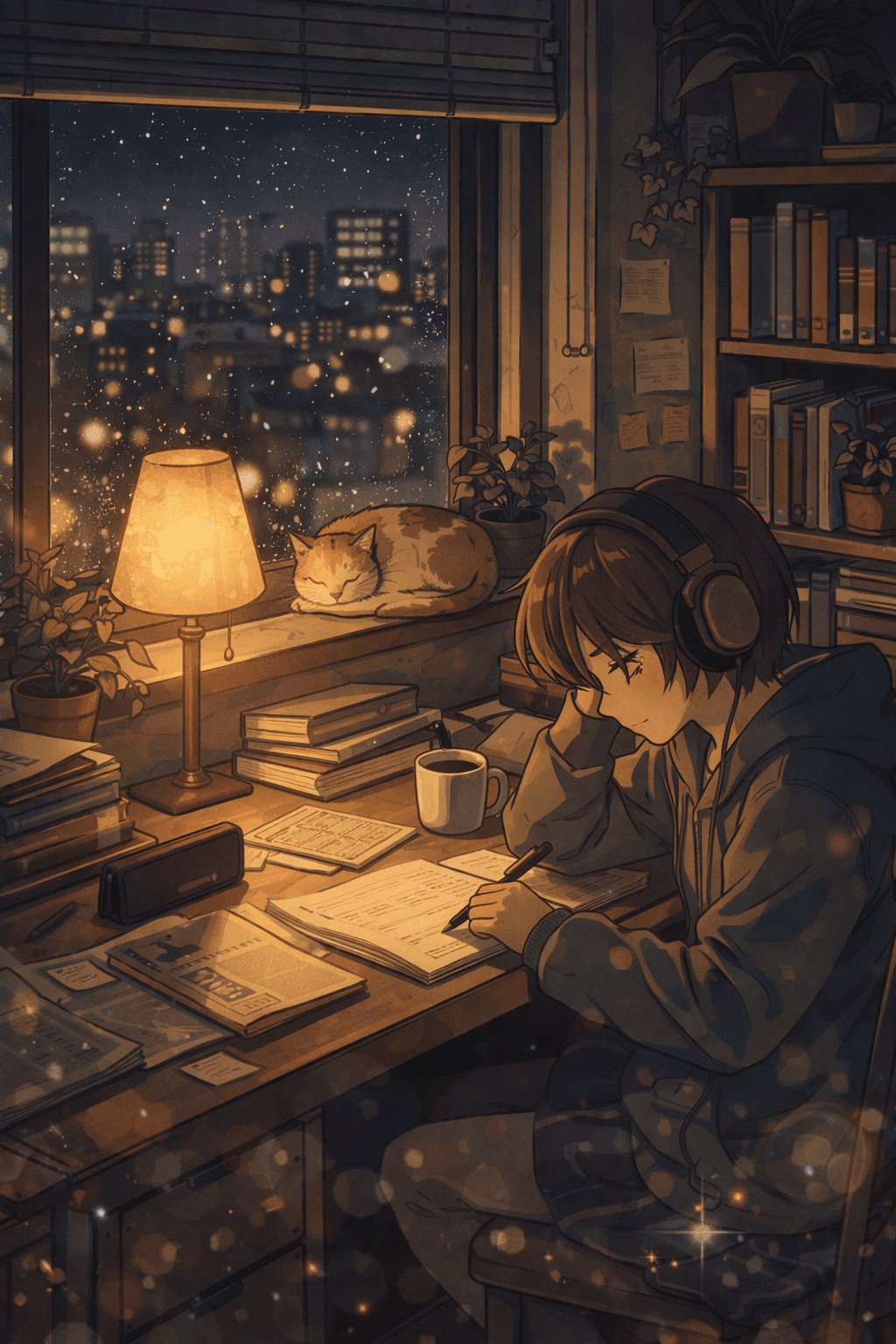 Lo-fi Study Session - Cozy Room Vibes