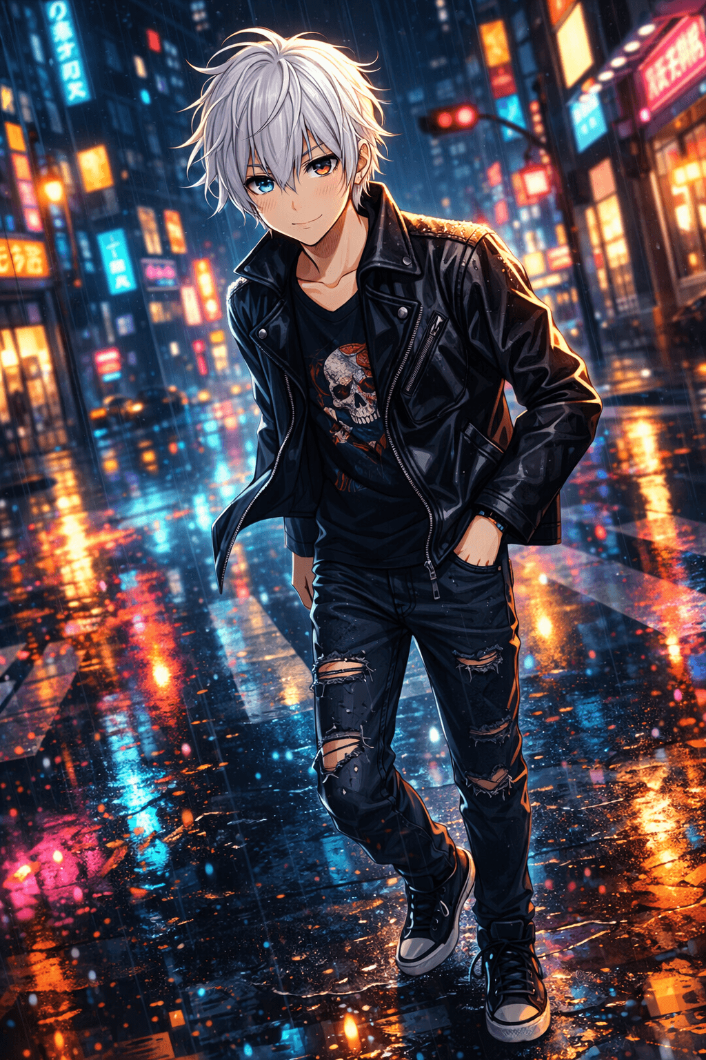 Transform Into Cool Tech-wear Anime Hero